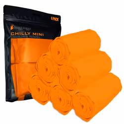 FROGG TOGGS Chilly Mini Cooling Neck Towel  6 count  29""x3""
