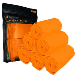 FROGG TOGGS Chilly Mini Cooling Neck Towel  6 count  29""x3""