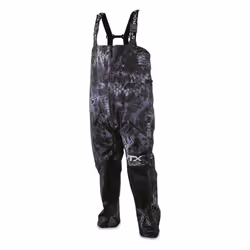 FROGG TOGGS Men's FTX Armor Premium Waterproof Rain  Fishing Bibs  Kryptek Neptune  Medium