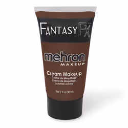 Mehron Makeup Fantasy FX cream Makeup Water Based Halloween Makeup Wolfman Brown Face Paint & Body Paint For Adults 1 fl oz ( ...