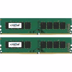 Crucial 8GB Kit (4GBx2), 8 GB, 2 x 4 GB, DDR4, 2133 MHz, 288-pin DIMM