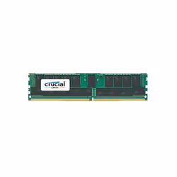 Crucial 32 GB DDR4-2400, 32 GB, 1 x 32 GB, DDR4, 2400 MHz, 288-pin DIMM, Black, Green