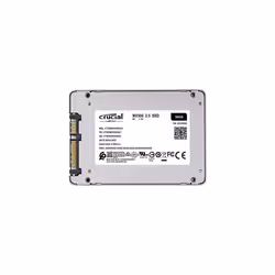 Crucial MX500 500 GB CT500MX500SSD1(Z)-Up to 560 MB/s (3D NAND, SATA, 2.5 Inch, Internal SSD)