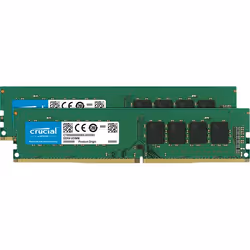 Crucial CT2K16G4DFD832A, 32 GB, 2 x 16 GB, DDR4, 3200 MHz, 288-pin DIMM