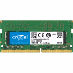 Crucial CT8G4S266M, 8 GB, 1 x 8 GB, DDR4, 2666 MHz, SO-DIMM
