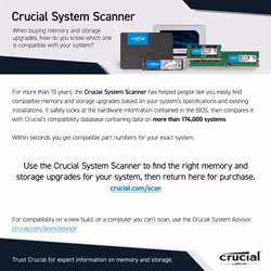 Crucial BX500 1TB CT1000BX500SSD1(Z) - Upto 540 MB/s (Internal SSD, 3D NAND, SATA, 2.5 Inch), Black