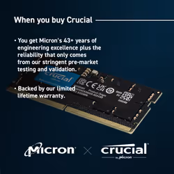 Crucial CT2K24G56C46S5 memory module 48 GB 2 x 24 GB DDR5 5600 MHz - Additional view 4