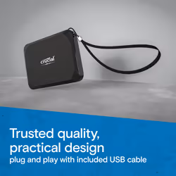 Crucial X9 1 TB USB Type-C 3.2 Gen 2 (3.1 Gen 2) Black - Additional view 5