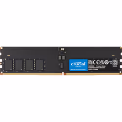 Crucial CT32G64C52CU5, 32 GB, 1 x 32 GB, DDR5, 288-pin DIMM, Black