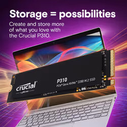 Crucial P310 500 GB M.2 PCI Express 4.0 NVMe - Additional view 6