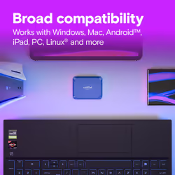 Crucial X10 1 TB USB Type-C USB 3.2 Gen 2x2 Blue - Additional view 3
