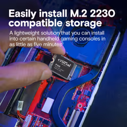 Crucial P310 2TB PCIe Gen4 NVMe 2230 M.2 SSD - Additional view 6