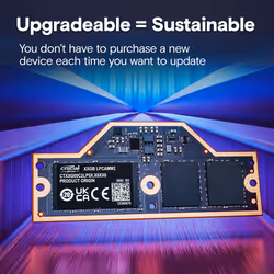 Crucial CT64G75C2LP5X memory module 64 GB 1 x 64 GB LPDDR5X 7500 MT/s