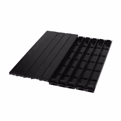 CyberPower CRA20001, Vented blank panel, Black, 1U, 19", 482 mm, 29 mm