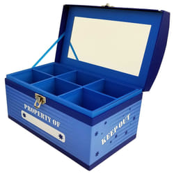 Treasure Chest Box - Superhero Blue