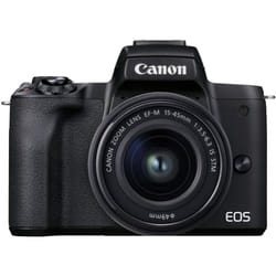 Canon EOS M50 Mark II + EF-M 15-45mm is STM Kit Black Black w/ EF-M15-45mm STM kit