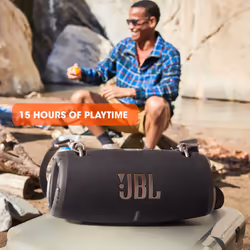 JBL Xtreme 3 - Portable Bluetooth Speaker  Powerful Sound and deep bass  IP67 Waterproof  15 Hours of Playtime  powerbank  JBL PartyBoost for Multi-Sp