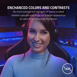 Razer Kiyo Pro Streaming Webcam: Uncompressed 1080p 60FPS - High-Performance Adaptive Light Sensor - HDR-Enabled - Wide-Angle ..