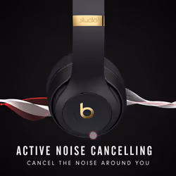 Beats Studio3 Wireless Noise Cancelling Over-Ear Headphones - Apple W1 Headphone Chip, Class 1 Bluetooth, 22 Hours of Listening ..