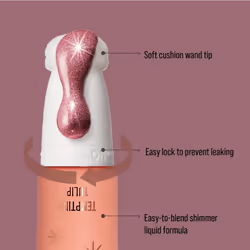 Kiss New York Professional Pearl Liquid Blush Beauty Wand  High Pigment Glow for Cheek  Eye & Lip  Non-Greasy Hydration Lightweight with Sponge-Tip Ap