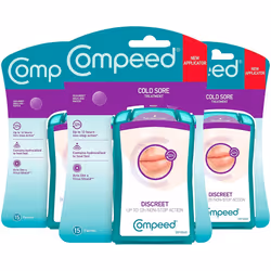 Compeed Cold Sore Discreet Healing Patch - Pack of 3