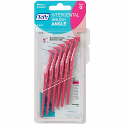 ) TePe Angle Interdental Brushes Easy and simple - Pink (0.4mm