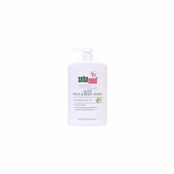 Sebamed Olive Face and Body Wash Pump Pot, 1L