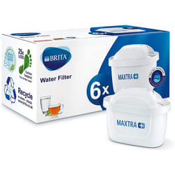 BRITA MAXTRA+ water filter cartridges, compatible with all BRITA jugs - Pack of 6