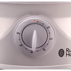 White Russell Hobbs 21140 3-Tier Food Steamer, 800 W, 9 Litre