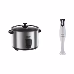 Russell Hobbs 19750 Rice Cooker and Steamer - Cooker + Hand Blender