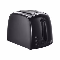 Russell Hobbs 21641 Textures 2-Slice Toaster, 1000 W - Black
