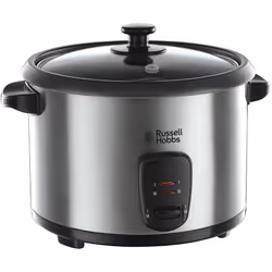 Silver Rice Russell Hobbs 19750 Cooker and Steamer, 1.8 Litre