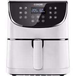 COSORI Air Fryer with 100 Recipes Cookbook,1700W Max XL 5.5 L Digital Touchscreen Air Fryers - White