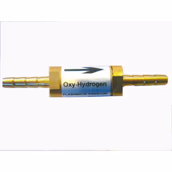 Oxy - Hydrogen Flashback Arrestor w/check valve, High Vol 116 Lt/m 1/4" Barb HHO