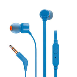 Wired Headset Wheat In Ear with JBL TUNE T110 - blue