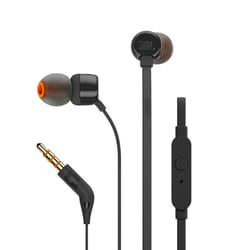 Wired Headset Wheat In Ear with JBL TUNE T110 - black