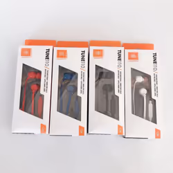 Wired Headset Wheat In Ear with JBL TUNE T110 - black