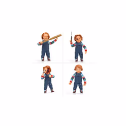 Hot NECA Chucky Good Guy Doll Child's Play Ultimate 4" Action Figure Doll Toy