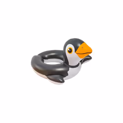 Intex, 43234-2327 3 Pack 59220EP - Animal Head Split Ring Pool Floats Bundle Includes Frog, Duck, Penguin, Giraffe, Frog, Penguin