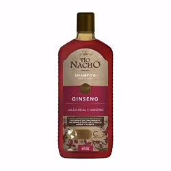 Tío Nacho Ginseng, 415 ml, Shampoo, Natural, Loss hair, All colours, Anti hair loss, Strengthening