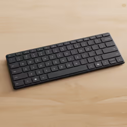 Incase Designed by Microsoft Designer Compact keyboard Universal Bluetooth QWERTY English Black
