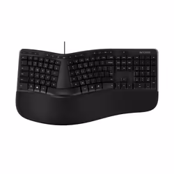 Incase Designed by Microsoft Ergonomic Keyboard, Full-size (100%), Wired, USB, QWERTY, Black