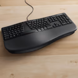 Incase Designed by Microsoft Ergonomic keyboard Office USB QWERTY Black
