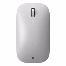 Incase Designed by Microsoft Modern Mobile Mouse, Ambidextrous, BlueTrack, Bluetooth, Platinum