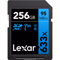 Lexar Professional 633x 256GB SDXC UHS-I Card