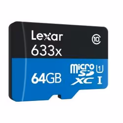 Lexar High-Performance 633x microSDHC/microSDXC UHS-I 64 GB Class 10