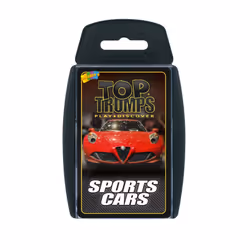 Sports Cars Top Trumps Card Game