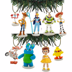 Characteristix Disney Pixar's Toy Story 4 Ornament Set of 9