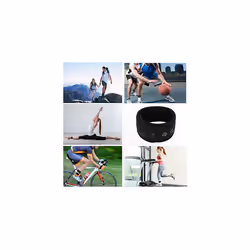 2-Pack Sweatproof Ankle Strap Fit Fitbit Luxe/Inspire 2/HR/Inspire/Charge 5/4/3/2/Alta/Alta HR/Flex 1/2/Garmin, Adjustable Fitness Tracker Ankle Band