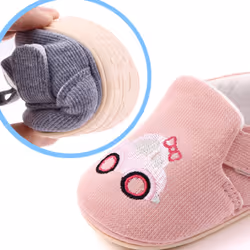 LTT LIV Baby Boys Girls First Walking Shoes Toddler Knit Cartoon House
